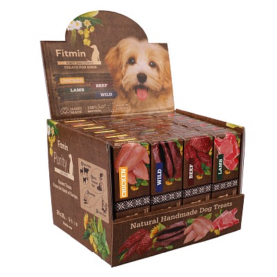 Fitmin dog Purity Snax STRIPES box 4 smaki 24x35 g