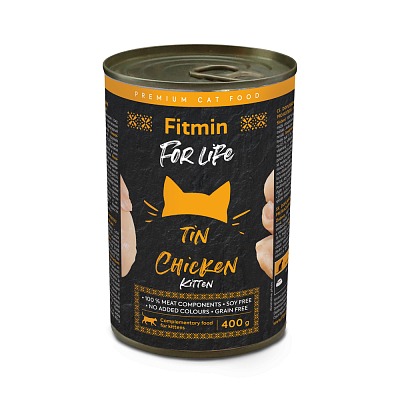 FFL cat karma mokra z kurczakiem dla kociąt 400g