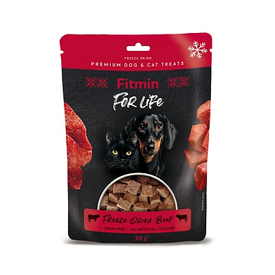 FFL dog&cat freeze dried beef 30g (10szt)