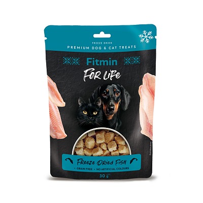 FFL dog&cat freeze dried fish 30g (10szt)