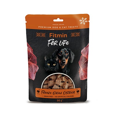 FFL dog&cat freeze dried ostrich 30g (10 szt)