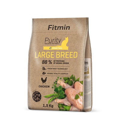 Fitmin cat Purity Large Breed - 1,5 kg