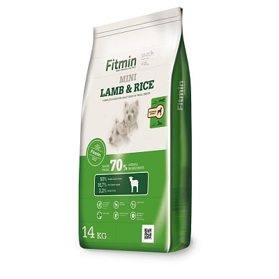 Fitmin dog mini lamb&rice - 14kg 